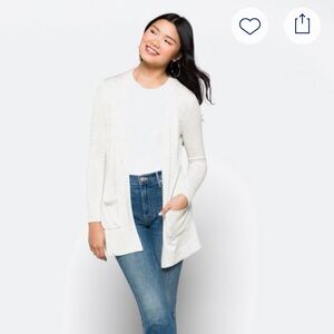 NWT Stitches & Stripes Lillianna Speckled Lightweight Cardigan